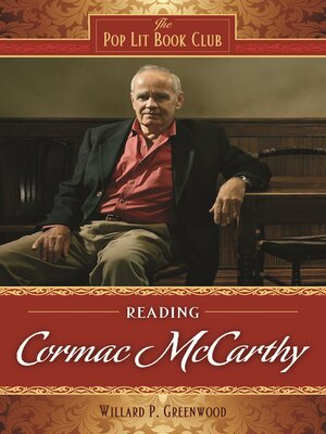 cover image of Reading Cormac McCarthy